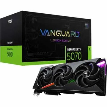 MSI 微星 GeForce RTX 5070 12G VANGUARD SOC LAUNCH EDITION 顯示卡