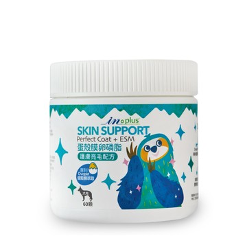 IN-PLUS 蛋殼膜卵磷脂 護膚亮毛配方60顆/罐(全齡犬/寵物保健/皮膚保健)