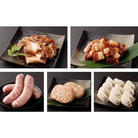 ふるさと納税 「あぐー加工品」セット｜あぐー豚 惣菜5種  豚肉 フレッシュミートがなは 沖縄県那覇市