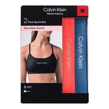 【BW賣場】(拆封盒損）Calvin Klein 女運動內衣 2入組#1969790