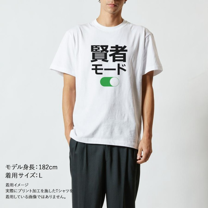 おもしろｔシャツ メンズ レディース キッズ 面白 賢者モード 文字