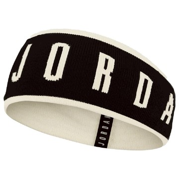 【NIKE耐吉】JORDAN喬丹 SEAMLES KNIT 雙面黑白色運動頭帶(J1002722035OS) 籃球止汗帶 彈性透氣止汗頭巾 慢跑步網球棒球羽球瑜珈健身重訓單車 女友生日禮物 潮流穿搭