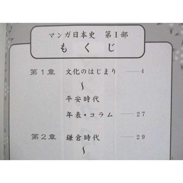 UN13-078 四谷学院 マンガ日本史 状態良い 2021 12m0B