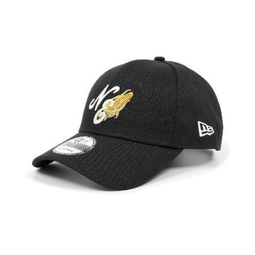 New Era 棒球帽 940 Harvest Merch 刺繡 玉米 黑 帽子 老帽 NE14700362