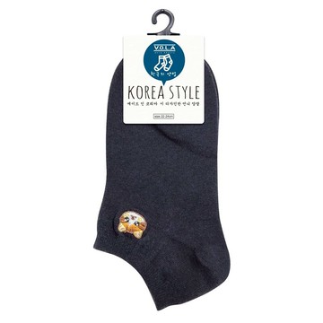 台灣製-百搭船形刺繡