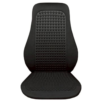 Relass 3D立體 沁涼 bubble 舒壓座墊 L型  1個  黑色
