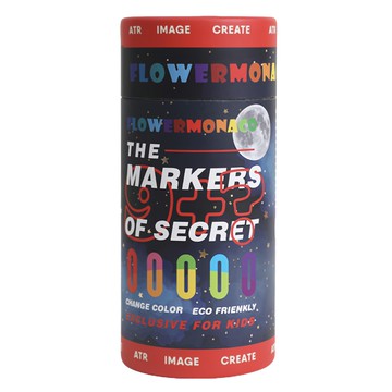 FLOWER MONACO 兒童星空彩繪變色筆 環保墨水 顏色可變換  10色