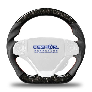 [細活方向盤] 鍛造碳纖維款 CRV 4代 HONDA 本田 變形蟲方向盤