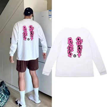 新款美式籃球訓練投籃服速幹透氣寬鬆秋季休閒運動吸濕排汗長袖男上衣 男裝 投籃服 訓練服 健身服 速乾服 運動裝