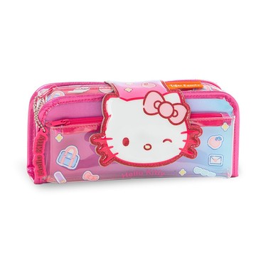 三麗鷗聯名 2in1趣味鉛筆盒-Hello Kitty FunTime
