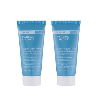 【寶拉珍選】抗老化清爽保濕修護霜15ml 2入組 公司貨 (效期至2026/06)