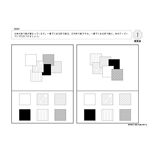 054 ばっちりくんドリル 図形の重なり(応用編) (理英会の家庭学習支援シリーズ)