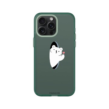 iPhone 15 Pro Max Clear 憂墨綠 - 白白日記 Darylhochi - 啾咪