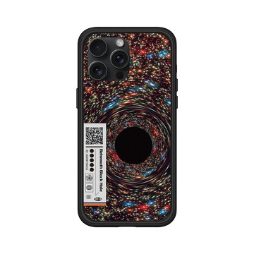 iPhone 15 Pro Max Mod NX 黑 - NASA - Behemoth Black Hole Found In An Unlikely Place - QR Code Edition