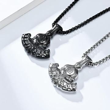 STEEL 鋼吊墜。三位一體雷神之錘 | TM