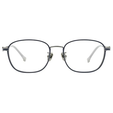 K-DESIGN動物聯萌 | 哈財雙寶 長方框眼鏡 | 迷霧藍