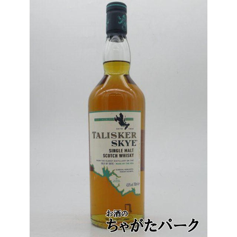 旧旧ラベル】タリスカー10年1000ml ※箱無しアルコール度数458 - ウイスキー