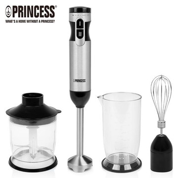 快手烹飪技巧【PRINCESS 荷蘭公主】四刀均質攪拌棒 (豪華組) 221225 料理 烹飪 下廚 健康飲食 禮品推薦