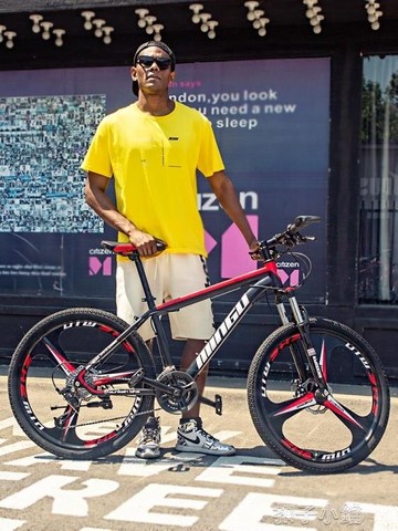 山地自行車成人男女變速學生越野減震單車青少年輕便公路賽車跑車