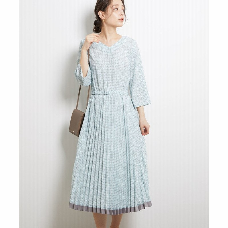ロペピクニック ジオメトリックパネルワンピース レディース ライト グリーン 38 Rope Picnic 通販 Lineポイント最大get Lineショッピング