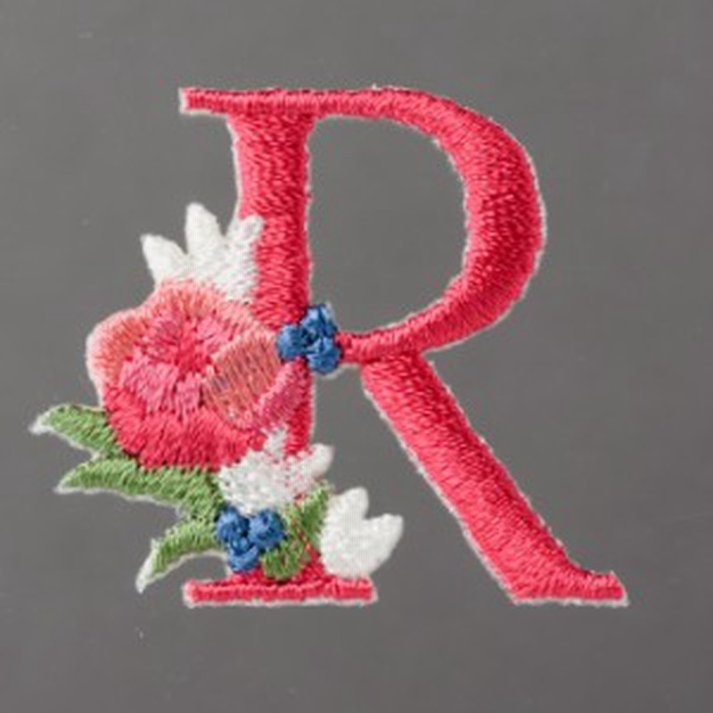 ワッペン アイロン Daisy Rose R ハマナカイニシャル アルファベット バラ 薔薇 手芸用品 刺繍 手作り アップリケ デイジー ローズ 通販 Lineポイント最大1 0 Get Lineショッピング