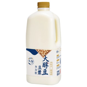 [家速配]大醇豆無糖豆漿1857ml※實際到貨效期約4天以上