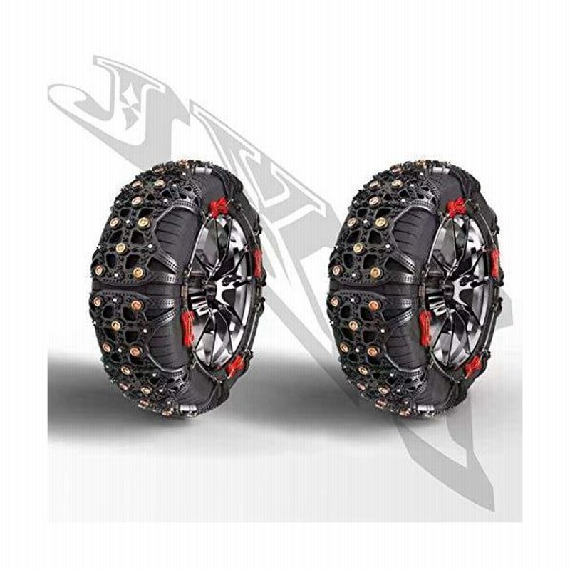 タイヤチェーン 車用スノーチェーン 非金属 タイヤチェーン 簡単装着 ゴムバンド不要 ジャッキアップ不要235 55 通販 Lineポイント最大0 5 Get Lineショッピング