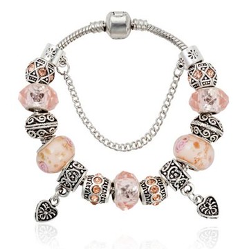 串珠手鍊 手環-時尚復古琉璃飾品鑲鑽精緻情人節生日禮物女配件73kc20【獨家進口】【米蘭精品】