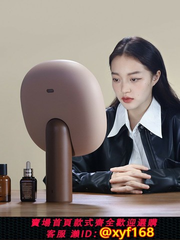 {可打統編 最低價}MUID大樹鏡臺式led化妝鏡子桌面臥室梳妝臺帶燈影棚光智能美妝鏡