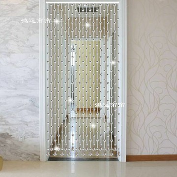 工廠直銷 【附發票】 免運 珠簾 門簾 玄關隔斷簾 風水簾 滿穿珠簾水晶隔斷簾客廳弧形過道臥室廁所門簾玄關裝飾掛簾子成品特惠/開立發票 全館八折 售後保障 s1217