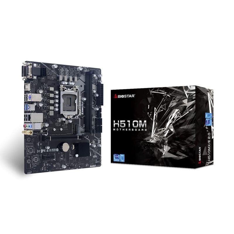 BIOSTAR H510 チップ採用 代10・11世代intel CPU対応 Micro-ATX