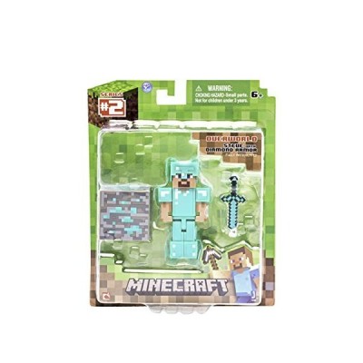 マインクラフト アクションフィギュア ダイヤモンドスティーブ 内容物 スティーブ ダイヤモンドの鎧 ダイヤモンドの剣 ダイヤモンド鉱石 並行輸入品 通販 Lineポイント最大0 5 Get Lineショッピング