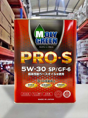 『油工廠』MOLYGREEN PRO-S 5w30 0w20 日本 專業級 全合成 汽車 機油 SP GF-6A 1L 4L