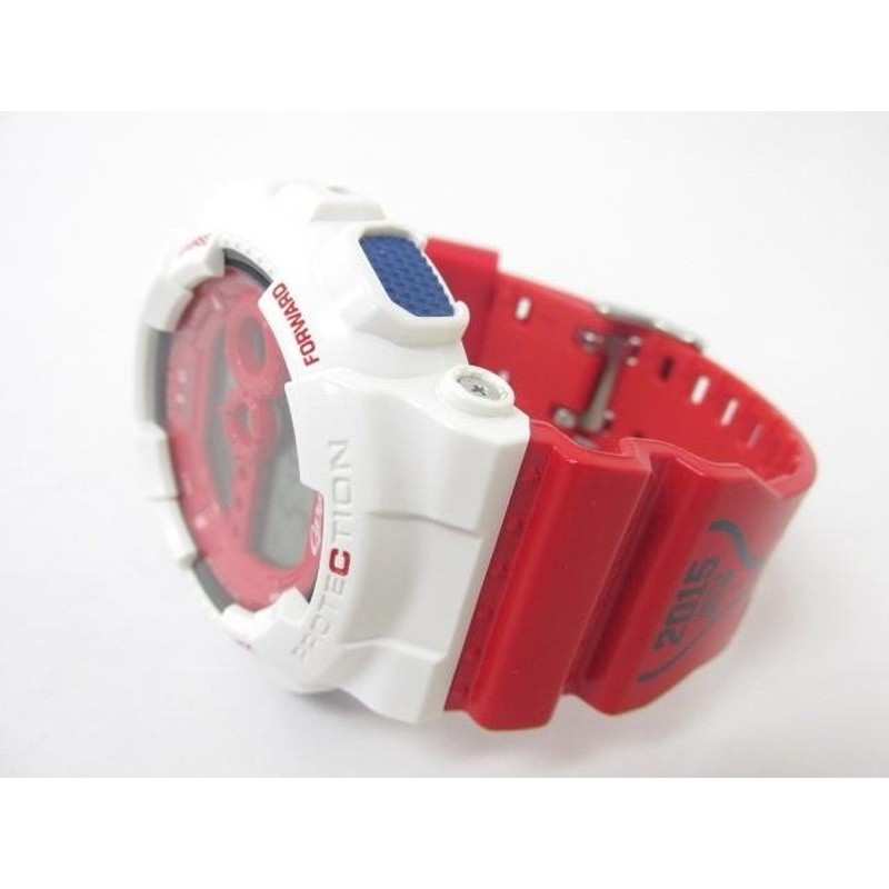 CASIO G-SHOCK カシオ G-ショック × Carp カープ GD-100 2015 LIMITED EDITION  デジタル腕時計♪AC10231 | LINEショッピング