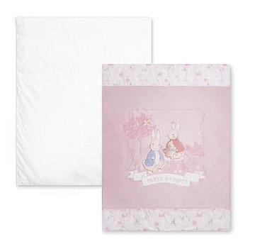 奇哥悅讀比得兔冬夏兩用被105x135cm(PLC59600P粉)+(TLC487000手工蠶絲被胎) 3870元