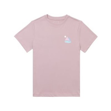 The North Face 北臉 短袖上衣 女 防曬 吸濕排汗 W SC TRAIL SS TEE GRAPHIC 粉 NF0A8G7Z0SO