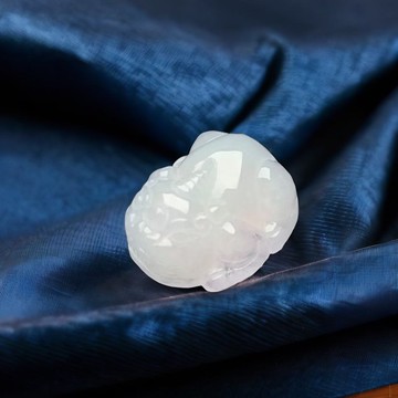 冰種翡翠貔貅 | 天然緬甸玉翡翠A貨 | 送禮