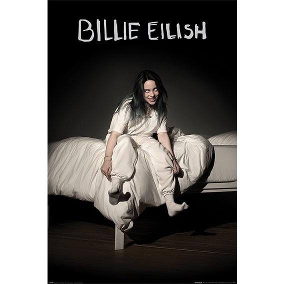 ビリー アイリッシュ Billie Eilish WHEN WE ALL FALL ASLEEP  ミュージシャンポスター 61cm x 91.5cm