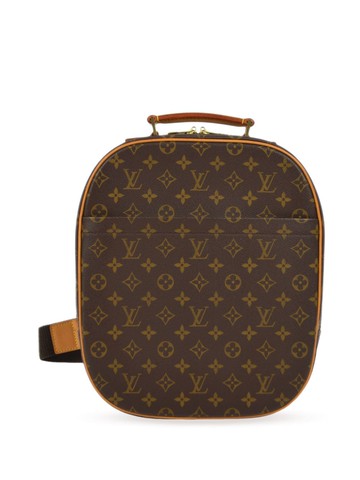 Louis Vuitton Pre-Owned - 2001 Sac A Dos Packall shoulder bag - women - Calf Leather/PVC - One Size - Brown
