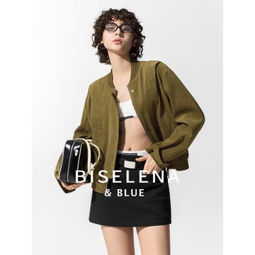 貝茜妮法式復古寬松短款廓形夾克外套女2026春裝新款氣質休閑上衣