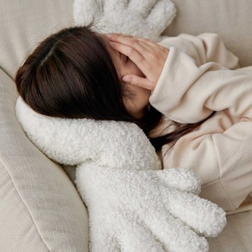 grado 擁抱抱枕 Hug Cushion 長枕頭沙發枕頭靠枕抱枕 - 米白