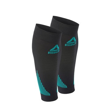 Reebok 銳步 針織高彈性小腿套 (黑)