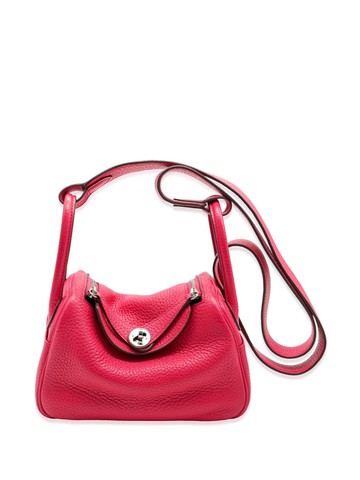 Hermès Pre-Owned - 2019 Lindy 20 handbag - women - Leather - One Size - Pink