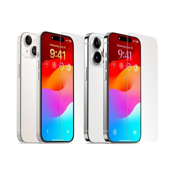 iPhone 15/15 Plus/15 Pro/15 Pro Max 鋼化玻璃螢幕保護貼
