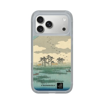iPhone 17 Pro Max AirX 流變灰 - Van Gogh Museum - 吉原：富士沼澤中漂浮島嶼之野 - 歌川廣重