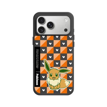 iPhone 17 Pro Max SolidX 黑 - 寶可夢 Pokemon - 多彩系列-伊布格紋
