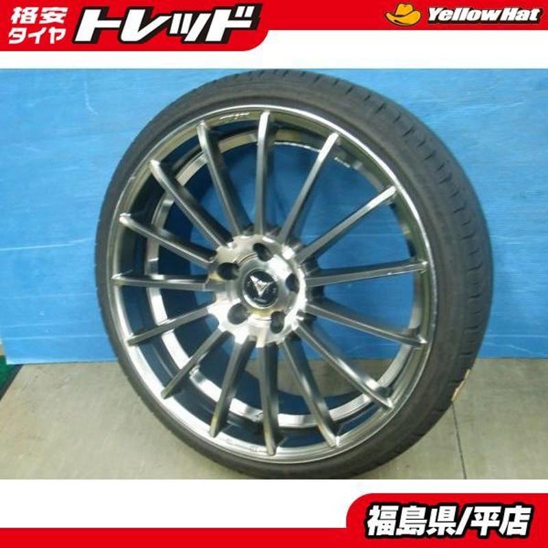 ☆平店☆ ○中古夏ホイールセットワーク レイバー F015 20インチ 8.5J 38 デリンテ D7 225/35ZR20 クラウン等 |  LINEブランドカタログ