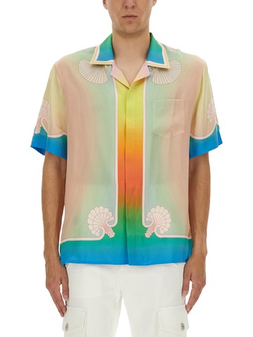casablanca short-sleeved shirt