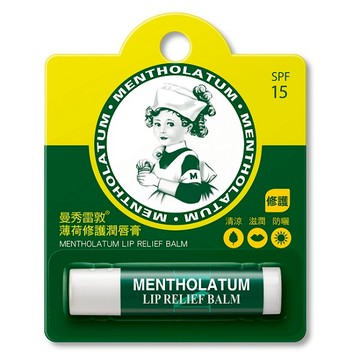 【Mentholatum 曼秀雷敦】薄荷修護潤唇膏 (包裝隨機出貨)