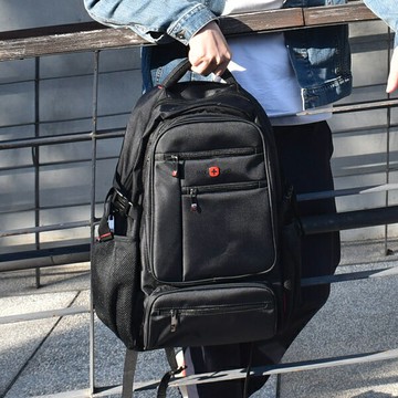 後背電腦包 多層拉鍊收納後背包【NZB79】